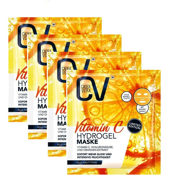 4xPack CV (CadeaVera) Vitamin C Hydrogel Mask
