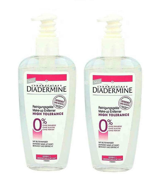 2xPack Diadermine High Tolerance Make-Up Remover Gel - 400 ml