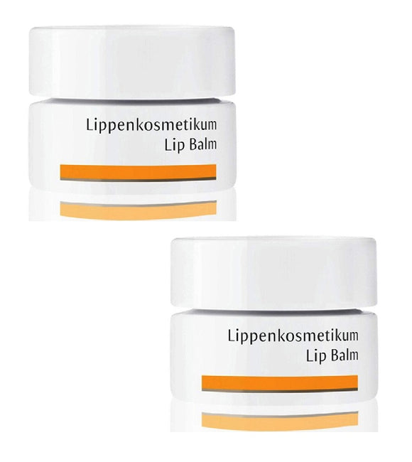 2xPack Dr. Hauschka Cosmetic Lip Balm - 9 ml