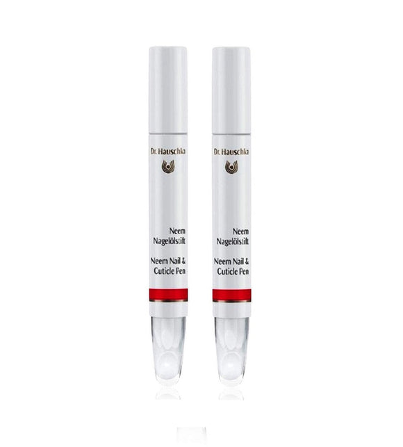 2xPack Dr. Hauschka Neem Oil Nail Care Cuticle Pens - 6 ml