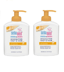 2xPack Sebamed BABY & CHILD Washing Lotion with Calendula - 400 ml