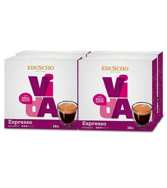 EDUSCHO VidA 64 Coffee Capsules for NESCAFÉ ® DOLCE GUSTO Machines