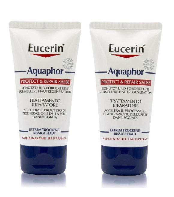 2xPack Eucerin Aquaphor Repair Hand Cream - 90 ml