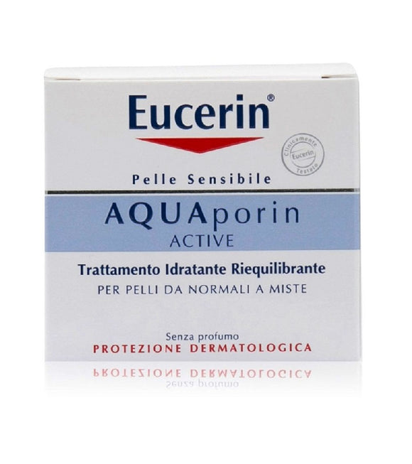 Eucerin AQUAporin ACTIVE Normal to Combination Skin Face Day Cream - 50 ml