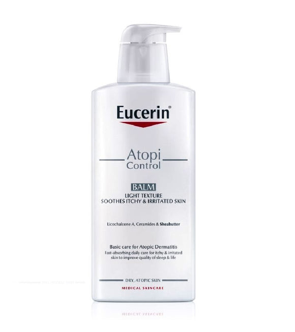 Eucerin AtopiControl Light Moisturizing Emulsion for Irritated Skin - 400 ml