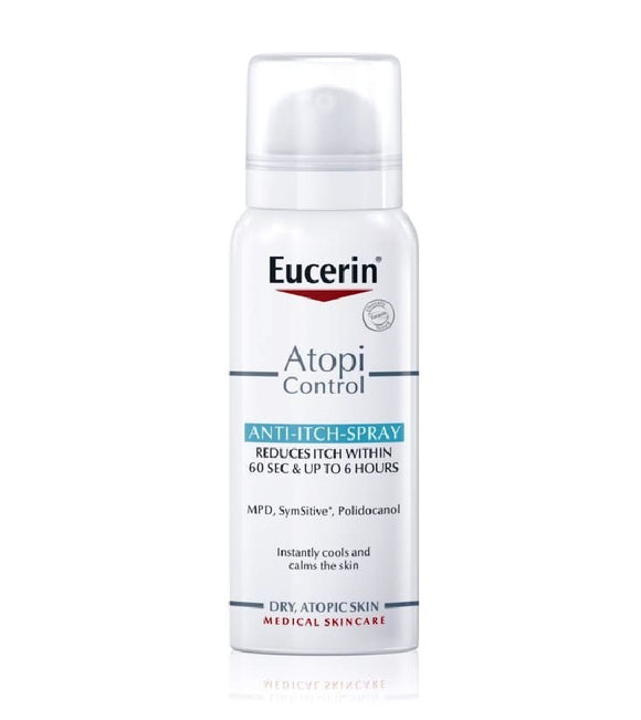 Eucerin AtopiControl Spray for Instant Relief from Itching and Irritation - 50 ml