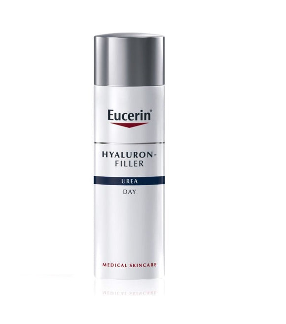 Eucerin Hyaluron-Filler Urea Day or Night Cream for Very Dry Skin - 50 ml
