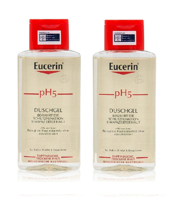 2xPack Eucerin pH5 Shower Gel - 400 ml