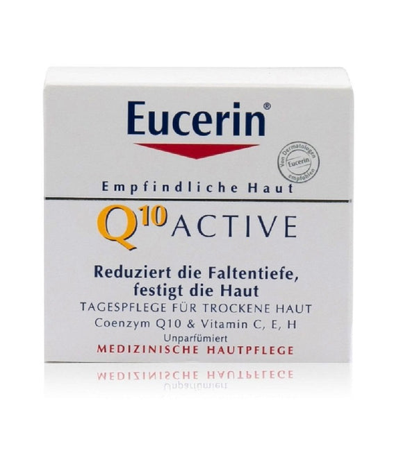 Eucerin Q10 Active Dry Skin Face Day Cream - 50 ml