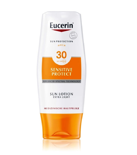 Eucerin Sun Extra Light Water Resistent Tanning Lotion SPF 30 - 150 ml