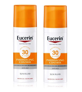2xPack Eucerin Sun Photoaging Control Protective Wrinkle Emulsion SPF 30 - 100 ml