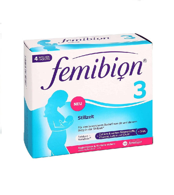 Femibion 3 Breastfeeding Combination Tablets - 56 Pcs