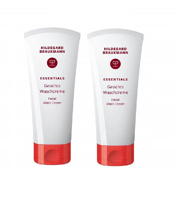 2xPack Hildegard Braukmann ESSENTIALS Face Cleansing Cream - 200 ml