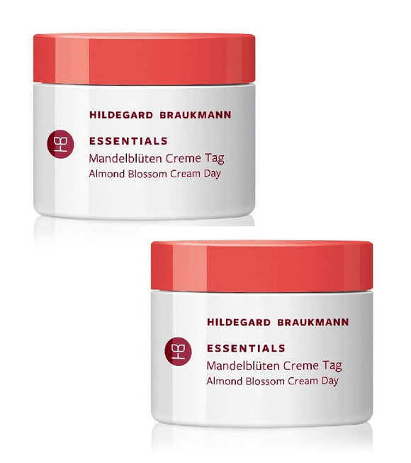 2xPack Hildegard Braukmann ESSENTIALS Almond Blossom Face Cream - 100 ml