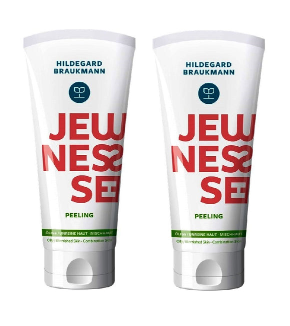 2xPack Hildegard Braukmann Jeunesse Skin Peeling and Cleansing Gel - 200 ml