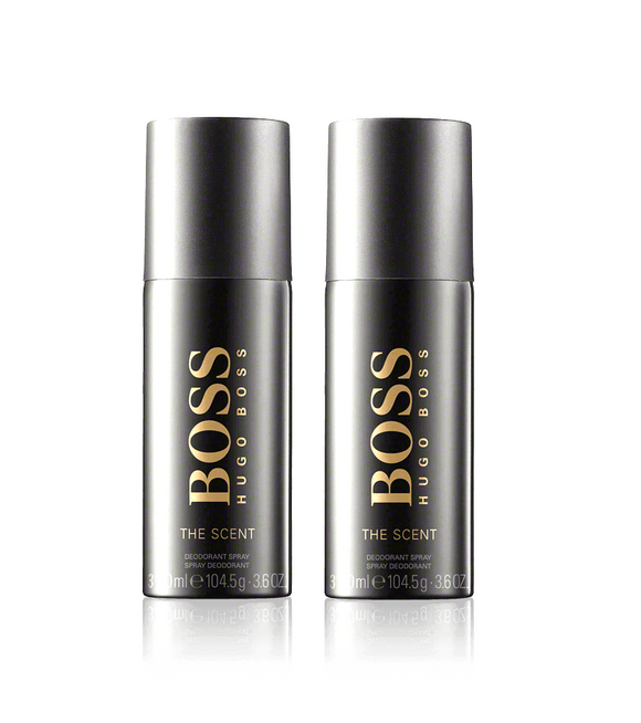 2xPack Hugo Boss The Scent Deodorant Spray - 300 ml