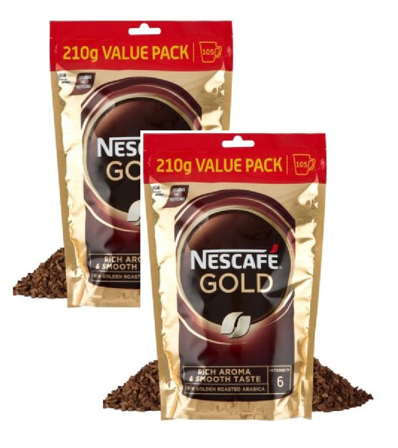 2xPack Nescafe Gold Instant Coffee - 420 g