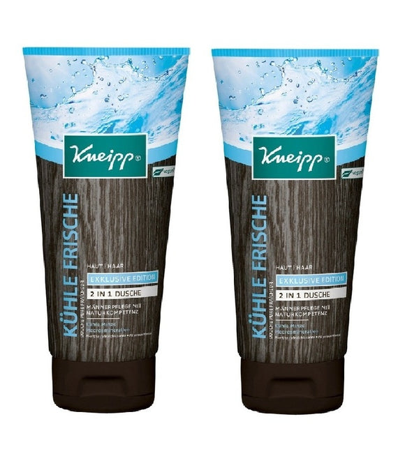 2xPack Kneipp 2-in-1 Shower Cool Freshness- 400 ml