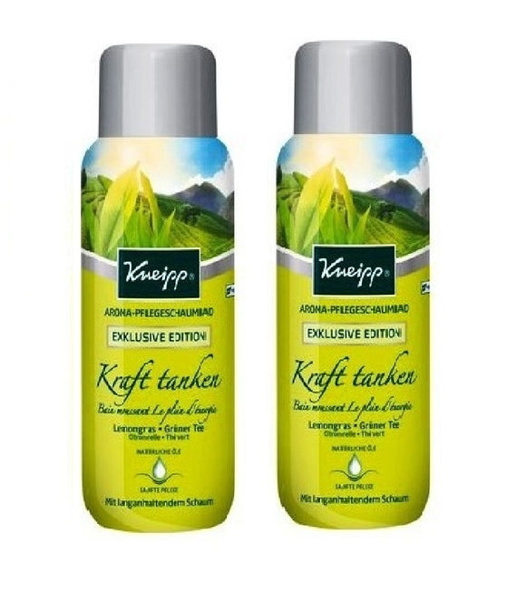 2xPack Kneipp Aroma Exclusive Edition Bath Foam'Recharge your Batteries' - 800 ml