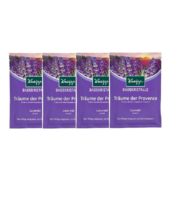 4x Pack Kneipp Dreams of Provence Bath Crystals - Eurodeal.shop