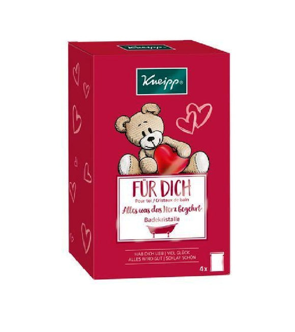 Kneipp Gift Pack for You: Four Different Varieties of Bath Crystals - Eurodeal.shop