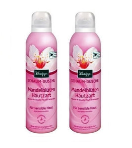 2xPack Kneipp Shower Foam - Almond Blossom - 400 ml