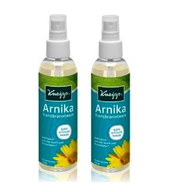 2xPack Kneipp Arnica Rubbing Alcohol Body Spray for Women - 300 ml