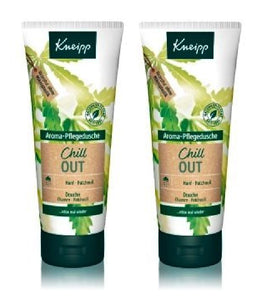 2xPack Kneipp Chill out Shower Gel with Patchouli Oil for Women - 400 ml
