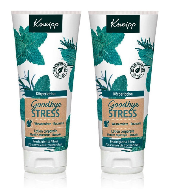 2xPack Kneipp Goodbye Stress Body Lotion - 400 ml
