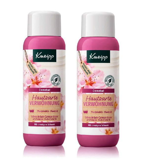 2xPack Kneipp Skin-Care Almond Milk Pampering Bath - 800 ml