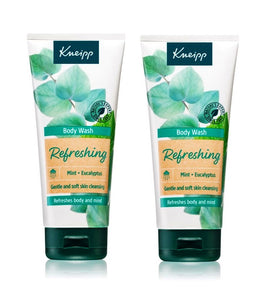 2xPack Kneipp Refreshing Mint & Eucalyptus Refreshing Shower Gels