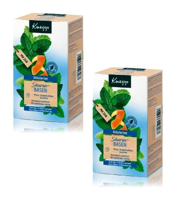2xPack Kneipp Acid-base Herbal Tea - 40 bags