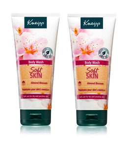 2xPack Kneipp Soft Skin Almond Blossom Moisturizing Shower Gel - 400 ml