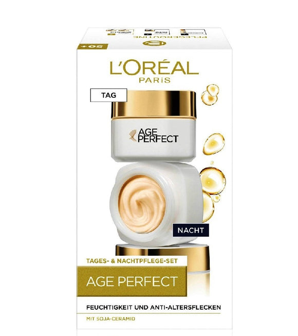 L'Oréal Paris Age Perfect Soy Ceramide Face Care Set for Women