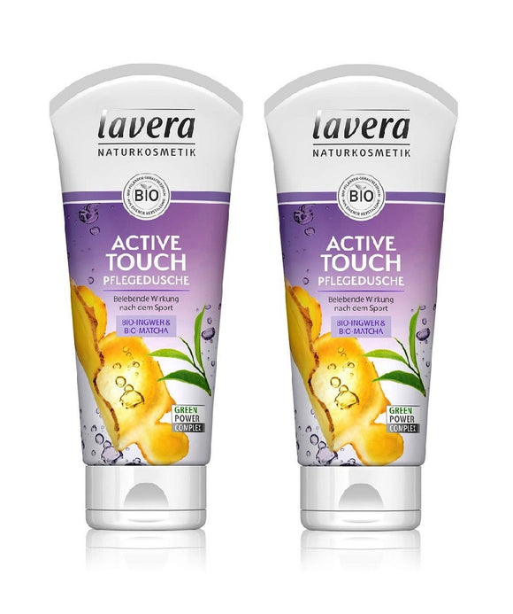 2xPack Lavera Bio Active Touch  Shower Gel - 400 ml