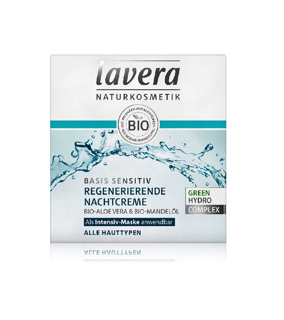 Lavera Organic Base Sensitive Night Cream - 50 ml