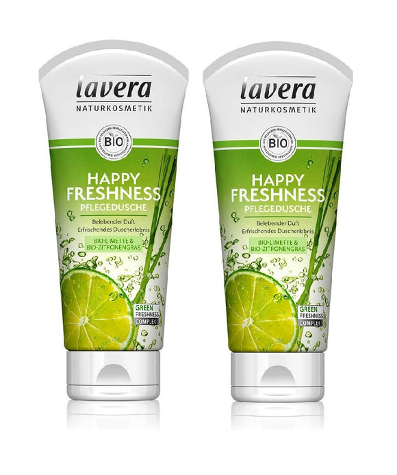 2xPack Lavera Bio Happy Freshness Shower Gel - 400 ml