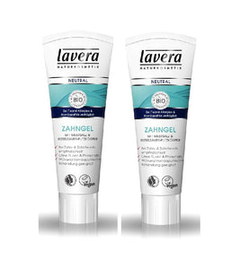 2xPack Lavera Organic Neutral Tooth Gel - 150 ml