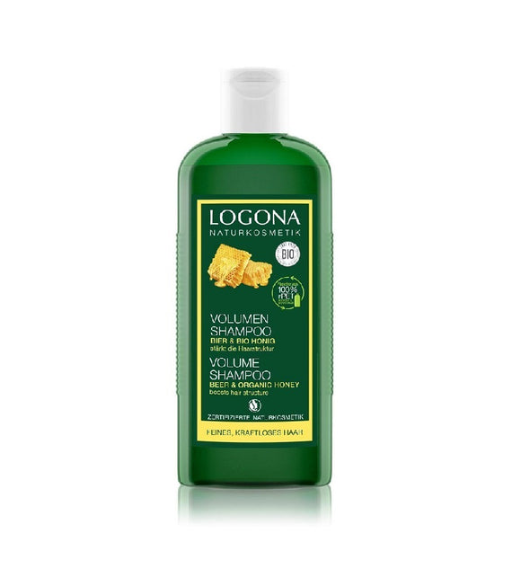 Logona Organic Beer & Honey Volume Hair Shampoo - 4 Sizes