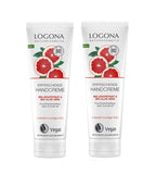 2xPack Logona Organic Grapefruit & Aloe Vera Hand Cream - 150 ml