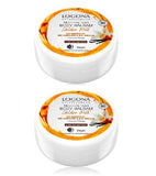2xPack Logona Organic Almond Oil + Vanilla & Turmeric Body Balm - 300 ml