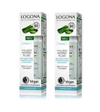 2xPack Logona Classic Hyaluron Hydro Fluid Organic Aloe Vera & Hyaluronic Acid Facial Fluid - 60 ml