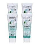 4xPack Logona LOGODENT NATURAL WHITE Peppermint Tooth Paste - 300 ml