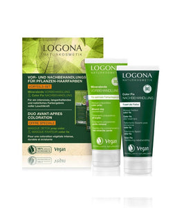 Logona Herbal Color Pre- and Post-Treatment Hair Care Set - 200 ml