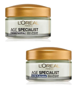 2xPack L'Oréal Paris Age Specialist Anti-wrinkel 45+ Day & Night Cream - 100 ml