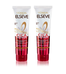 2xPack L'Oréal Paris Elseve Total Repair 5 Cica Rinse-free Cream for Damaged Hair - 300 ml