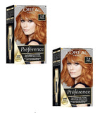 2xPack L'Oréal Paris Préférence Hair Color - 18 Varieties