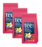 3xPack Müllers Teestube Pear & Blueberry Fruit Lose Tea - 525 g