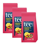 3xPack Müllers Teestube Organic Ginger & Lemon Loose Fruit Tea - 375 g