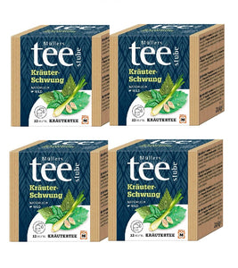 4xPack Müllers Teestube Herbal Momentum Tea Bags - 48 Bags